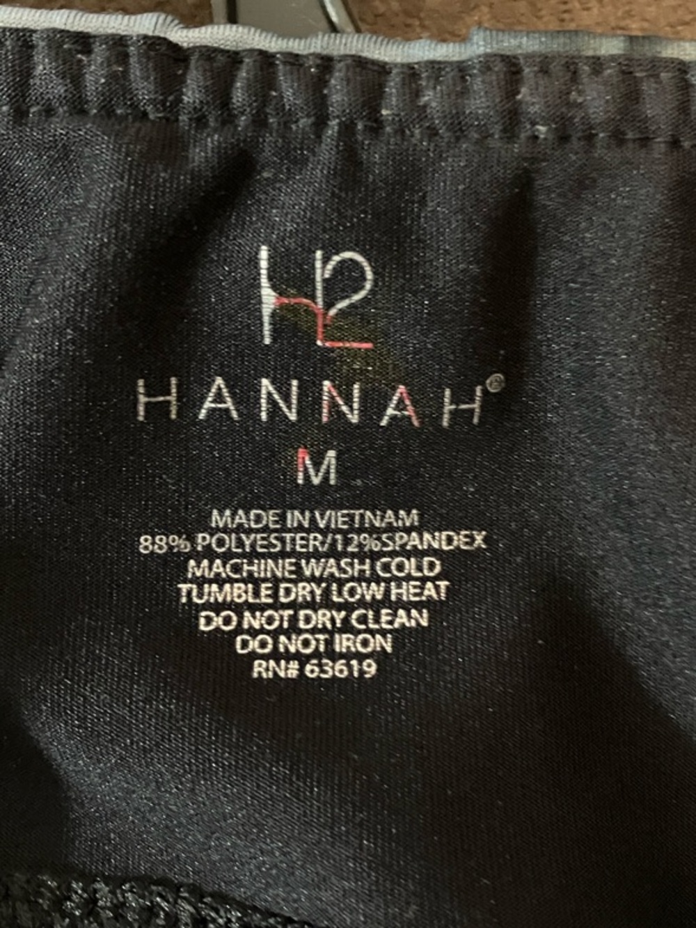 Hannah Blue Gray Tie-Dye Kids Leggings - Picture 2 of 8